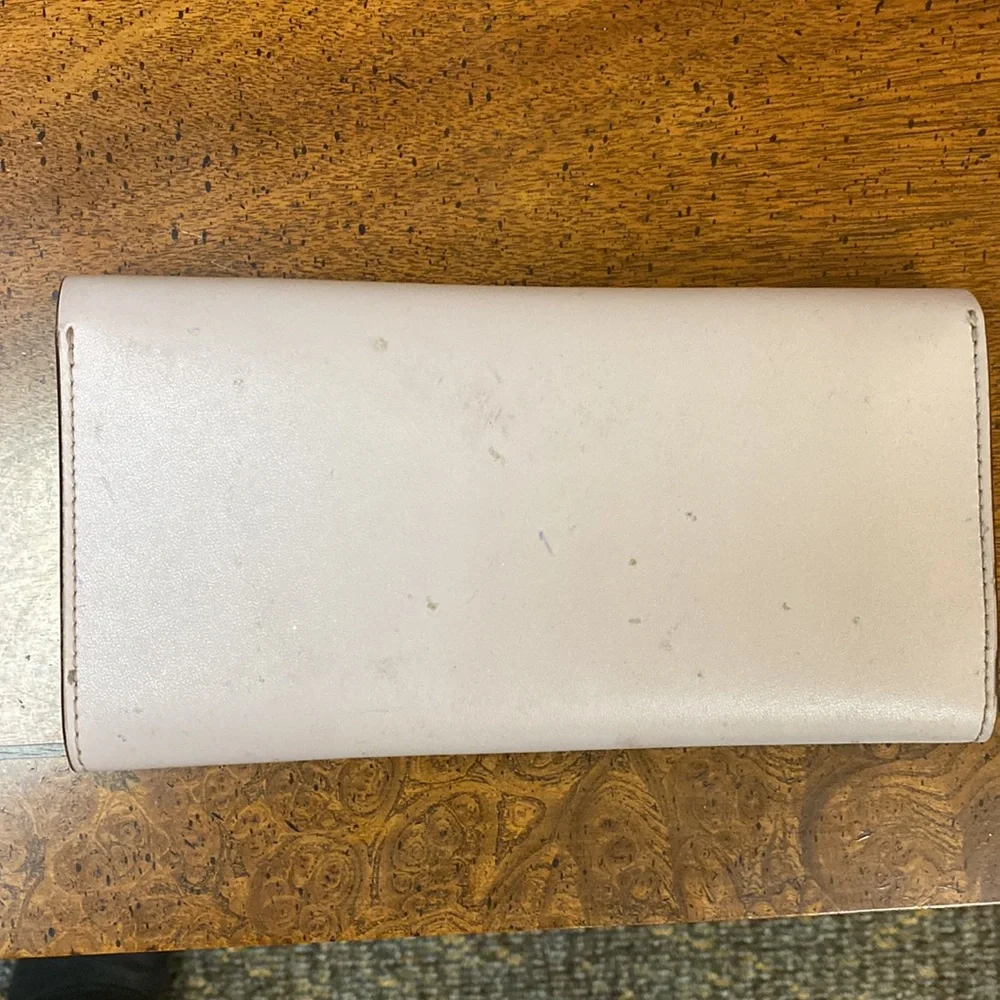 Kate Spade lavender-gray wallet - Picture 2 of 5